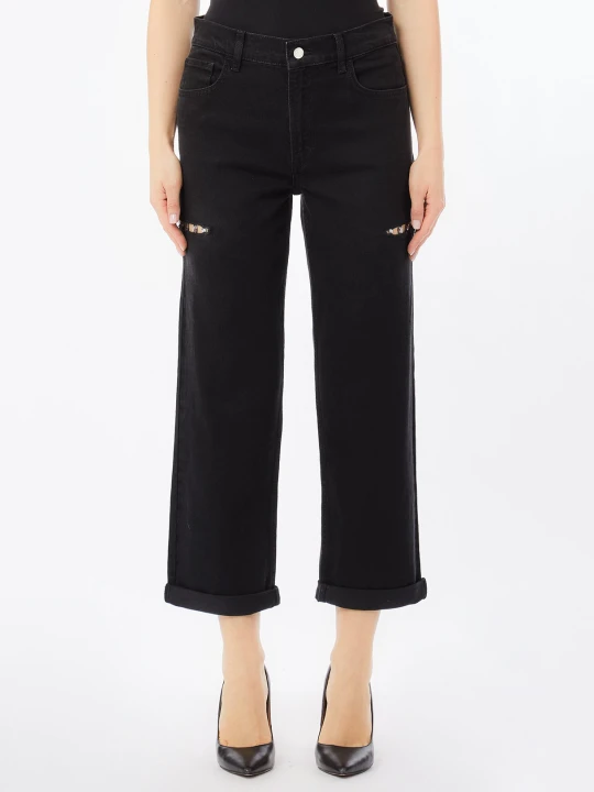 Zdjęcie produktu Liu Jo Straight-leg Jeans With Rhinestones