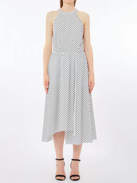 Zdjęcie produktu Liu Jo Striped Poplin Dress biały