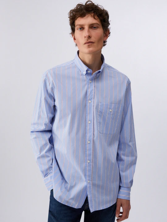 Zdjęcie produktu Liu Jo Striped Shirt Light Blue