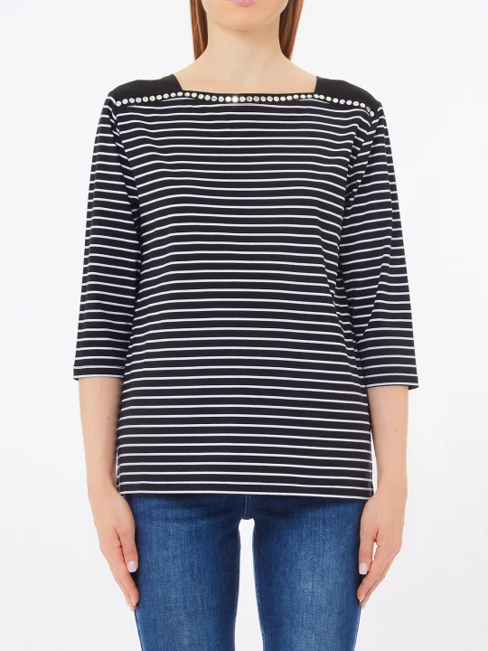 Zdjęcie produktu Liu Jo Striped T-shirt czarny
