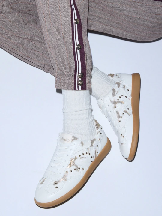 Zdjęcie produktu Liu Jo Studded Sneakers Milky White