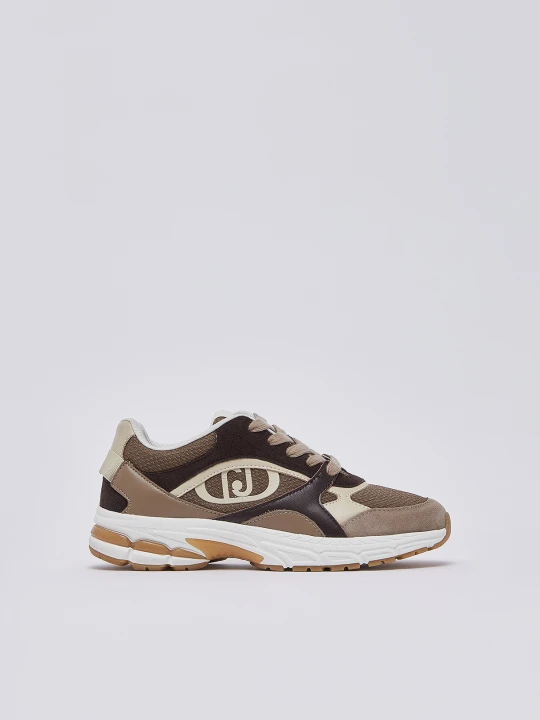 Zdjęcie produktu Liu Jo Suede And Mesh Sneakers czerwony