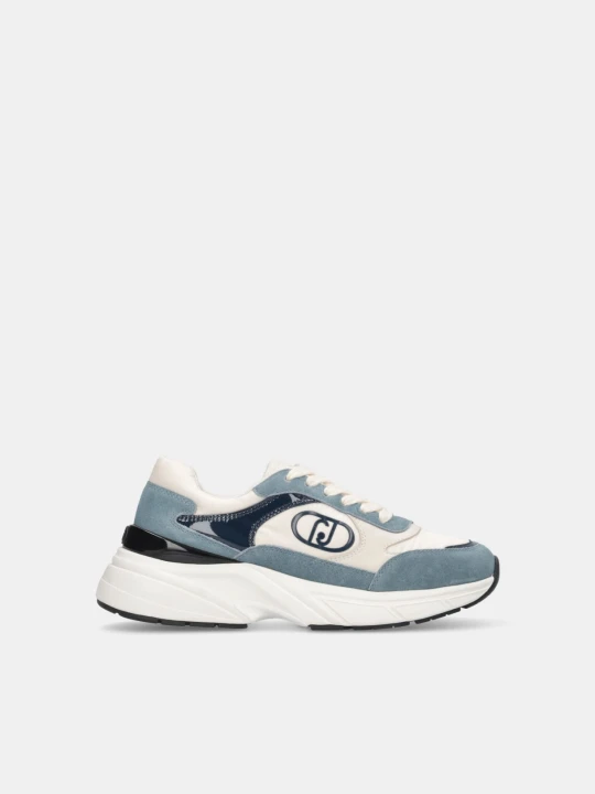 Zdjęcie produktu Liu Jo Suede And Nylon Sneakers beżowy
