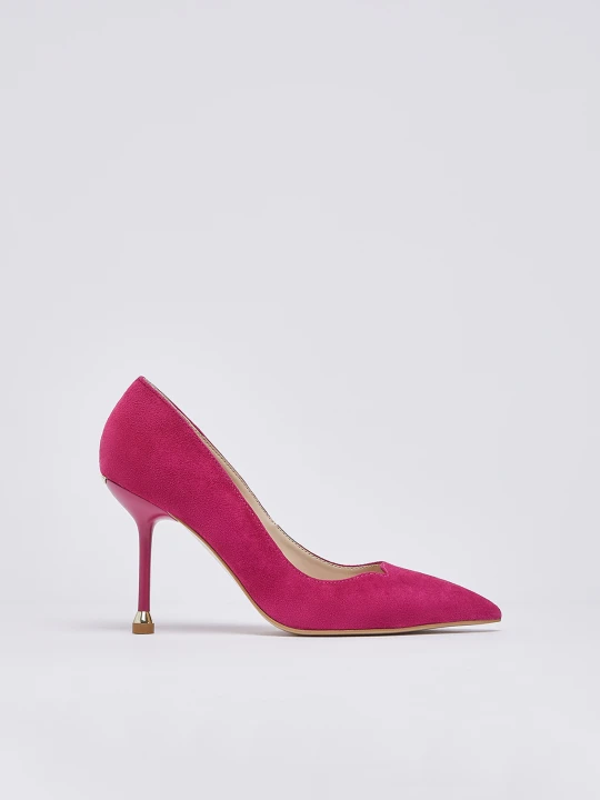Zdjęcie produktu Liu Jo Suede Court Shoes Bright Pink