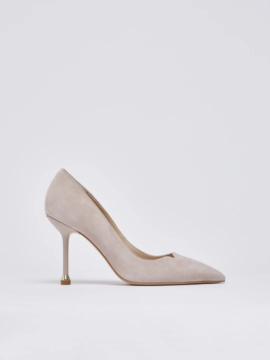 Zdjęcie produktu Liu Jo Suede Court Shoes biały