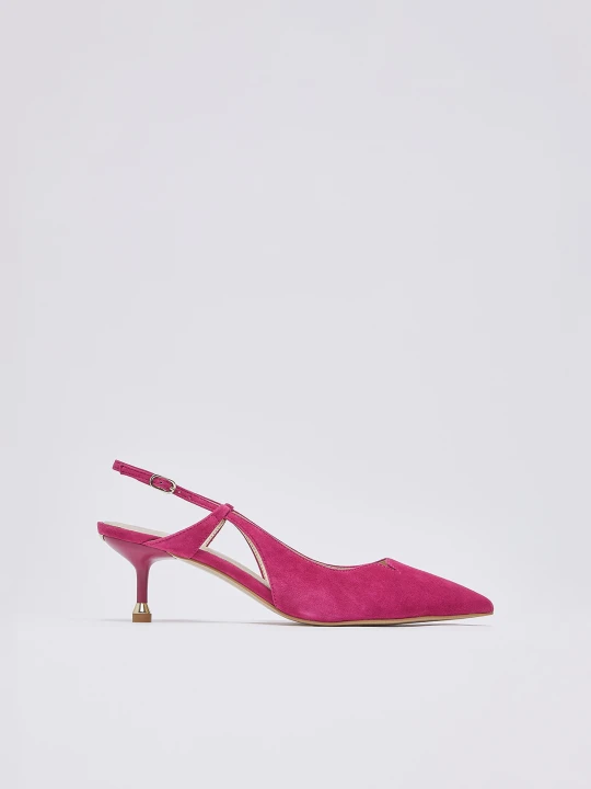 Zdjęcie produktu Liu Jo Suede Slingbacks Bright Pink
