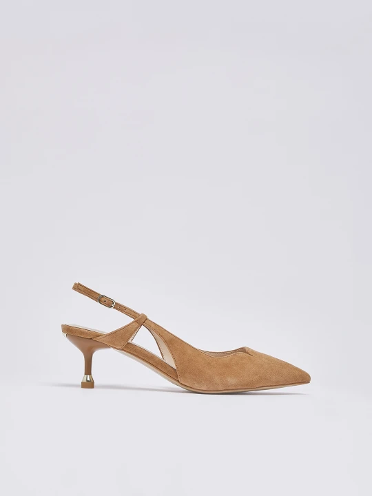 Zdjęcie produktu Liu Jo Suede Slingbacks Camel