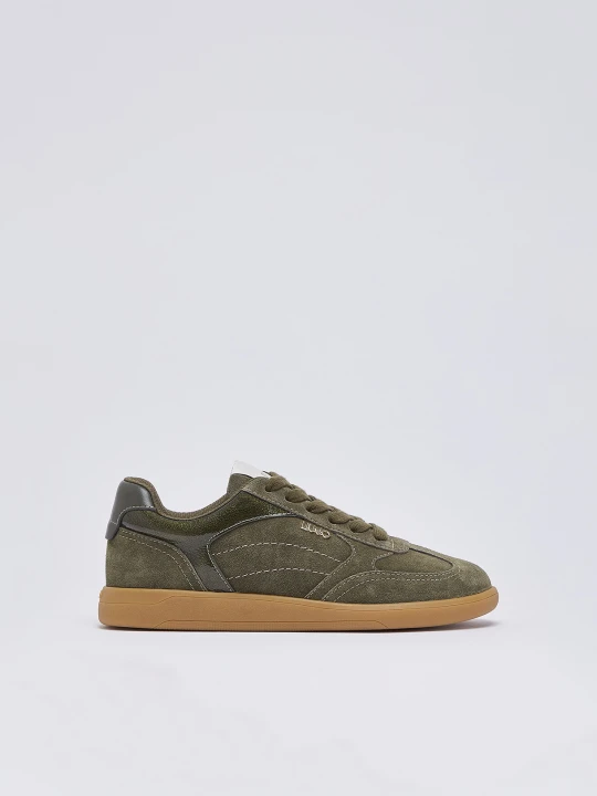 Zdjęcie produktu Liu Jo Suede Sneakers Moss Green