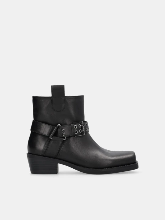 Zdjęcie produktu Liu Jo Suede Texan Ankle Boots czarny