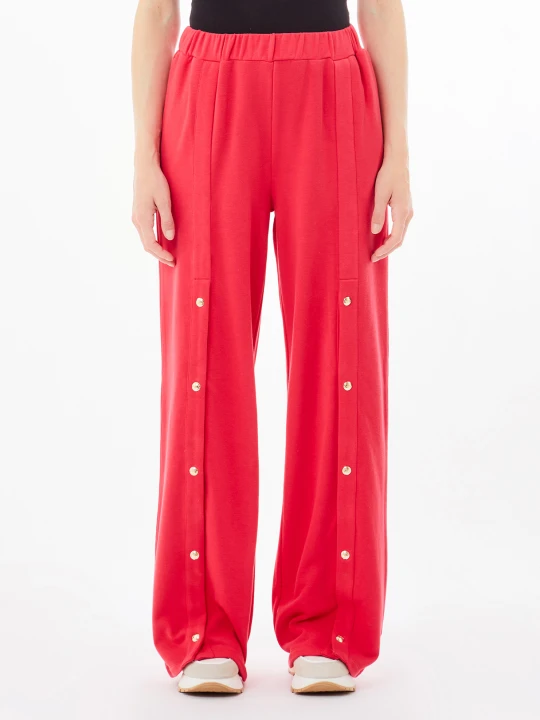 Zdjęcie produktu Liu Jo Sweatpants With Buttons czerwony