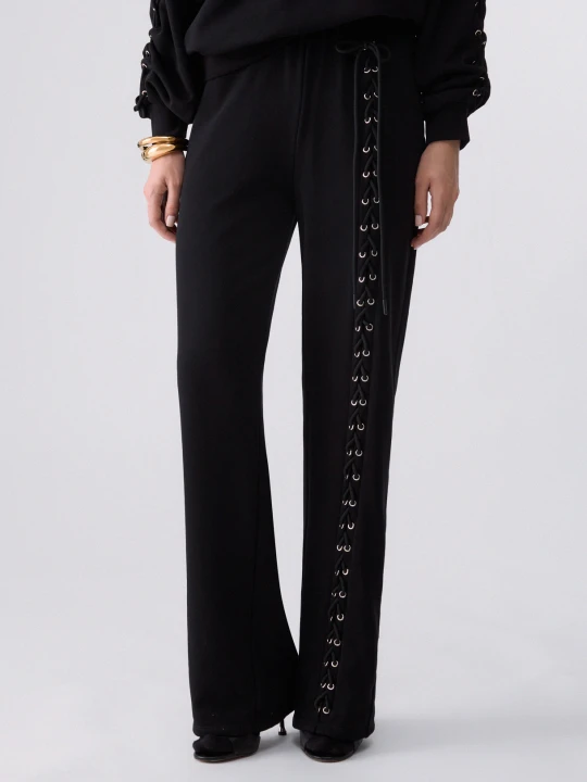 Zdjęcie produktu Liu Jo Sweatpants With Laces czarny