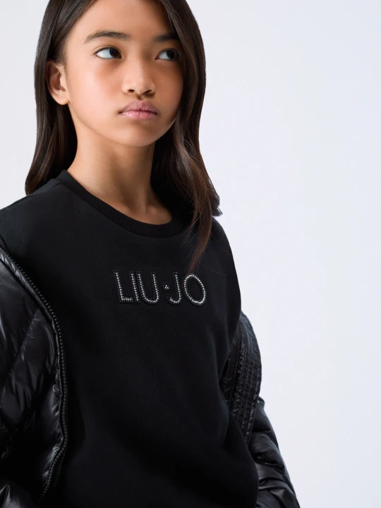 Zdjęcie produktu Liu Jo Sweatshirt With Logo czarny