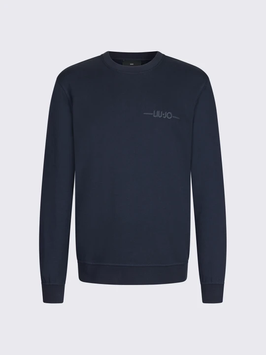 Zdjęcie produktu Liu Jo Sweatshirt With Logo Dark Blue