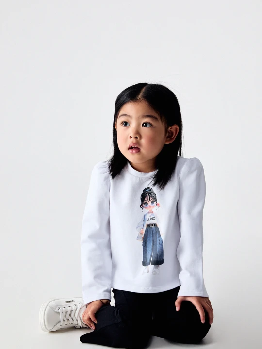 Zdjęcie produktu Liu Jo Sweatshirt With Print biały