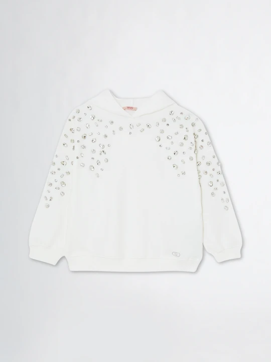 Zdjęcie produktu Liu Jo Sweatshirt With Rhinestones