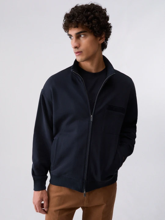Zdjęcie produktu Liu Jo Sweatshirt With Zip Dark Blue