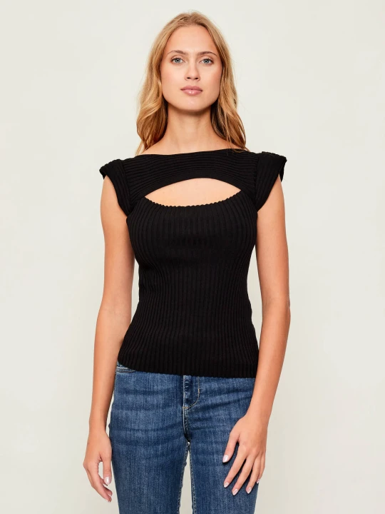 Zdjęcie produktu Liu Jo Sweter | Slim Fit czarny