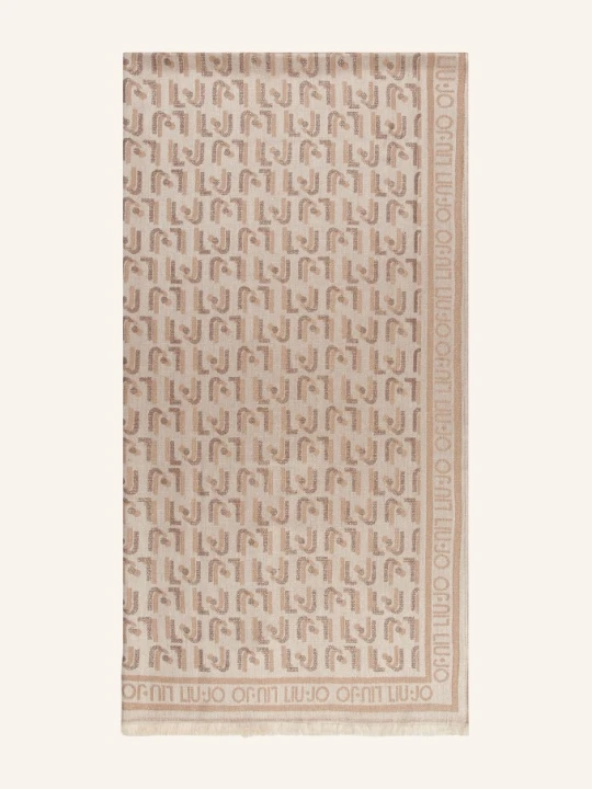 Zdjęcie produktu Liu Jo Szalik Z Brokatową Przędzą beige