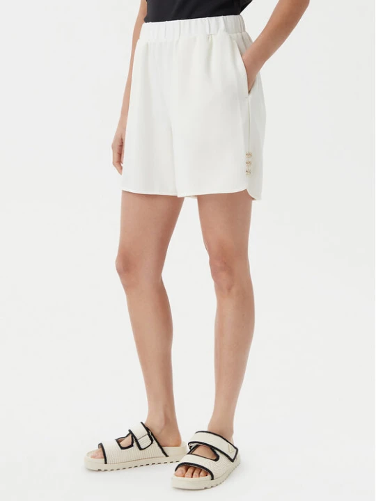 Zdjęcie produktu Liu Jo Szorty materiałowe TA5227 J4869 Écru Relaxed Fit Kremowy