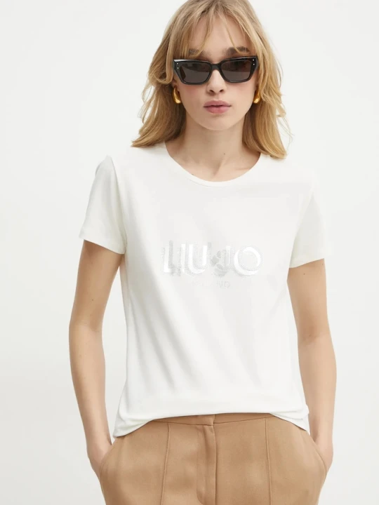 Zdjęcie produktu Liu Jo t-shirt beżowy