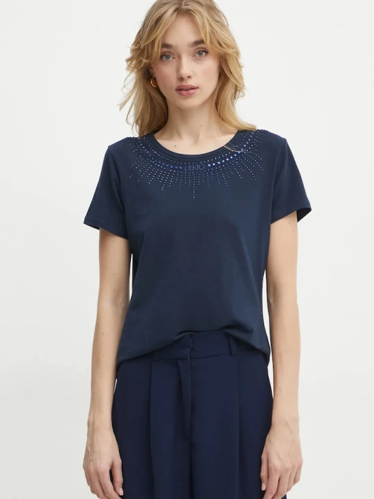 Zdjęcie produktu Liu Jo t-shirt granatowy