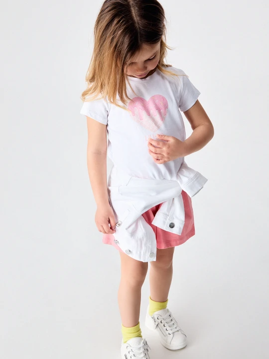 Zdjęcie produktu Liu Jo T-shirt And Shorts Set różowy