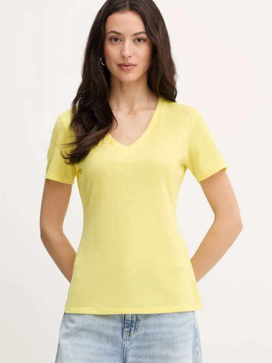 Zdjęcie produktu Liu Jo t-shirt basic damski żółty