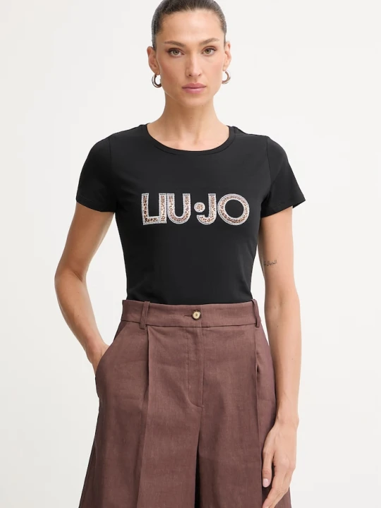 Zdjęcie produktu Liu Jo T-shirt damski czarny