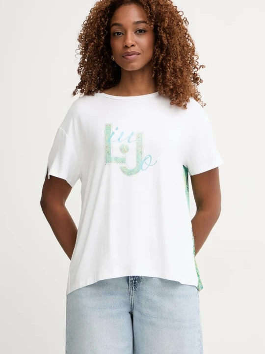 Zdjęcie produktu Liu Jo T-shirt damski biały
