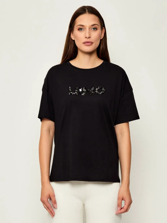 Zdjęcie produktu Liu Jo T-shirt | Loose fit czarny