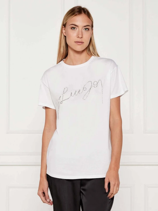 Zdjęcie produktu Liu Jo T-shirt | Regular Fit biały
