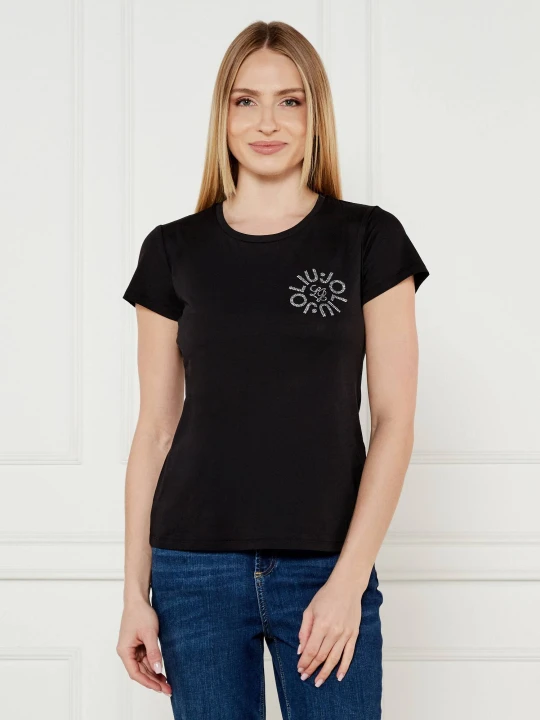Zdjęcie produktu Liu Jo T-shirt | Regular Fit czarny