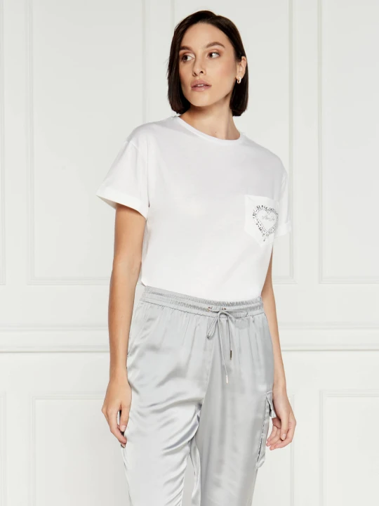 Zdjęcie produktu Liu Jo T-shirt | Regular Fit biały