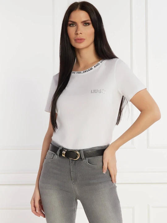 Zdjęcie produktu Liu Jo T-shirt | Regular Fit biały