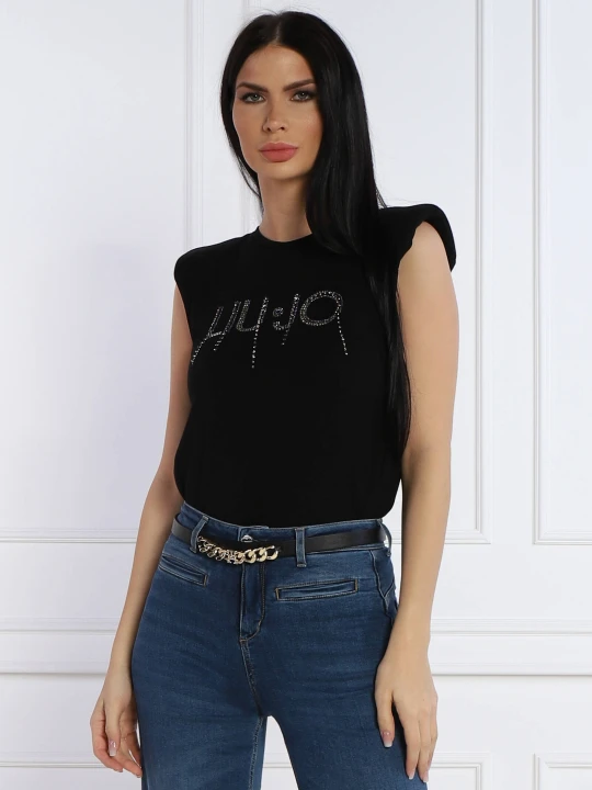 Zdjęcie produktu Liu Jo T-shirt | Regular Fit czarny