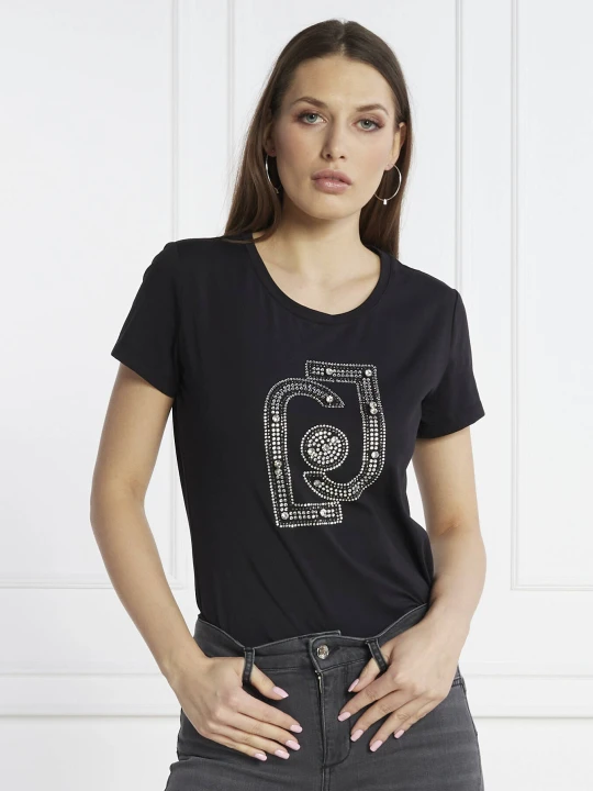Zdjęcie produktu Liu Jo T-shirt | Regular Fit czarny