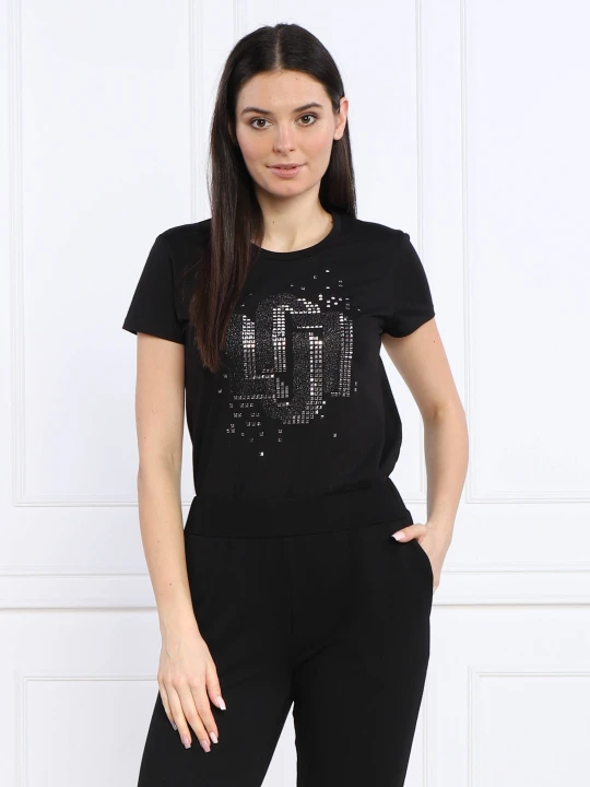 Zdjęcie produktu Liu Jo T-shirt | Regular Fit czarny