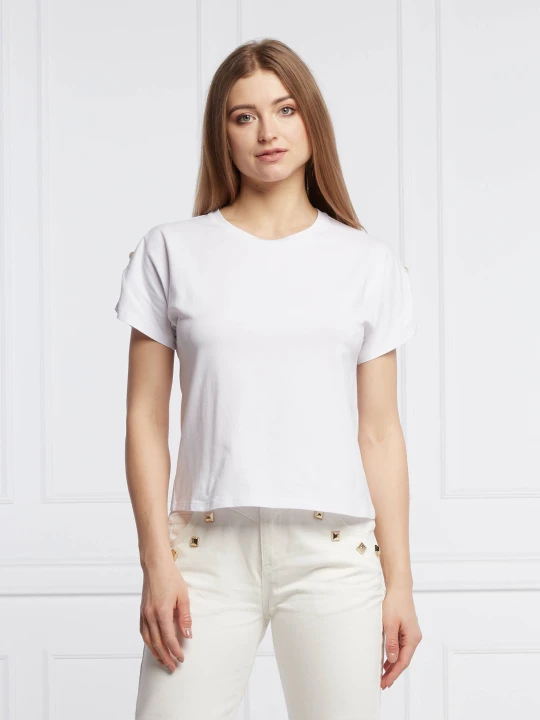 Zdjęcie produktu Liu Jo T-shirt | Regular Fit biały