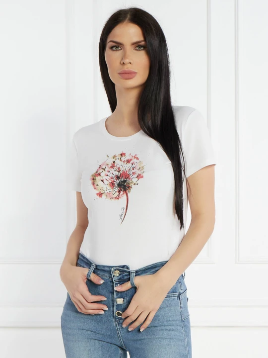 Zdjęcie produktu Liu Jo T-shirt | Slim Fit biały