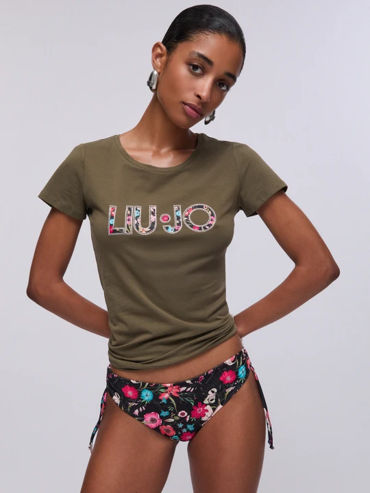 Zdjęcie produktu Liu Jo T-shirt With Logo zielony