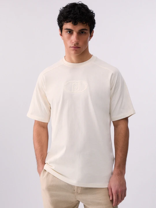 Zdjęcie produktu Liu Jo T-shirt With Maxi Logo biały
