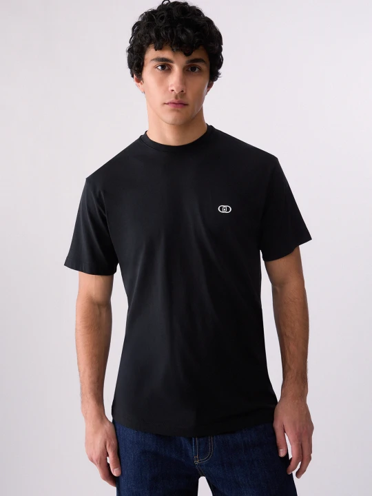 Zdjęcie produktu Liu Jo T-shirt With Print Logo czarny