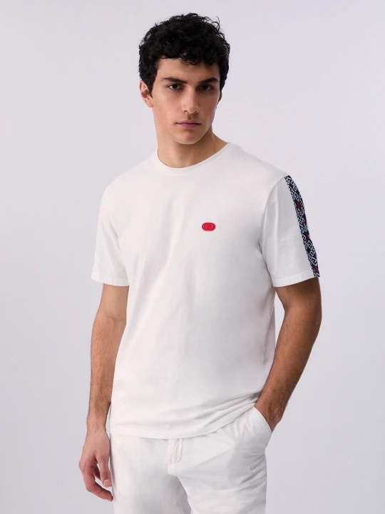 Zdjęcie produktu Liu Jo T-shirt With Printed Insert niebieski