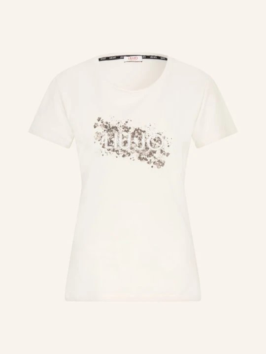 Zdjęcie produktu Liu Jo T-Shirt Z Kamieniami Ozdobnymi weiss