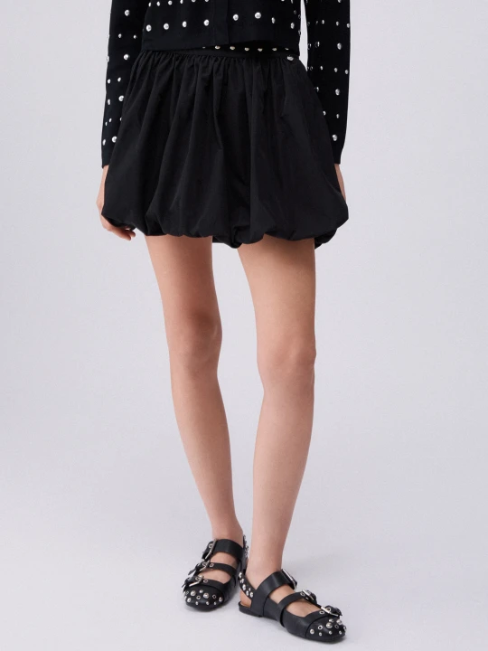 Zdjęcie produktu Liu Jo Taffeta Puff Miniskirt czarny