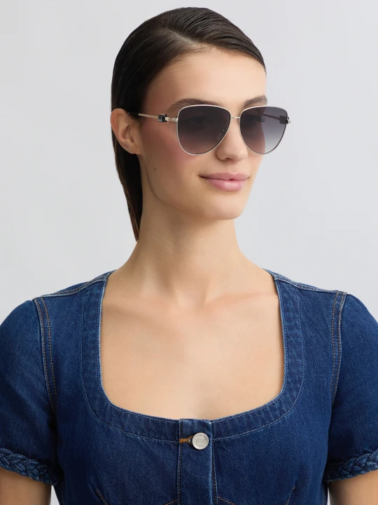 Zdjęcie produktu Liu Jo Teardrop Sunglasses srebrny
