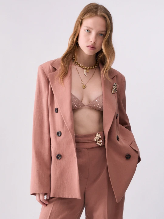 Zdjęcie produktu Liu Jo Blazer In Tencel With Belt