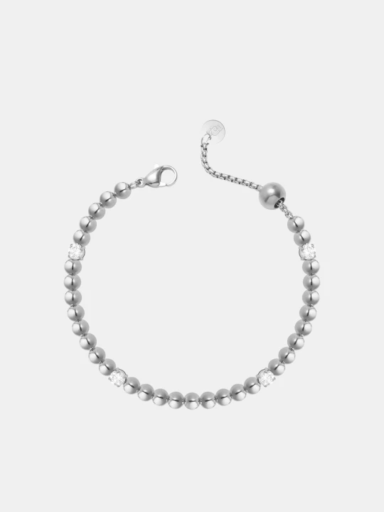 Zdjęcie produktu Liu Jo Tennis Bracelet With Diamantés srebrny