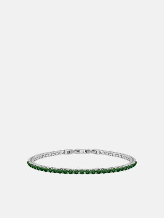 Zdjęcie produktu Liu Jo Tennis Bracelet With Diamantés zielony