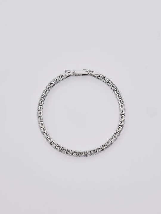Zdjęcie produktu Liu Jo Tennis Bracelet With Diamantés srebrny